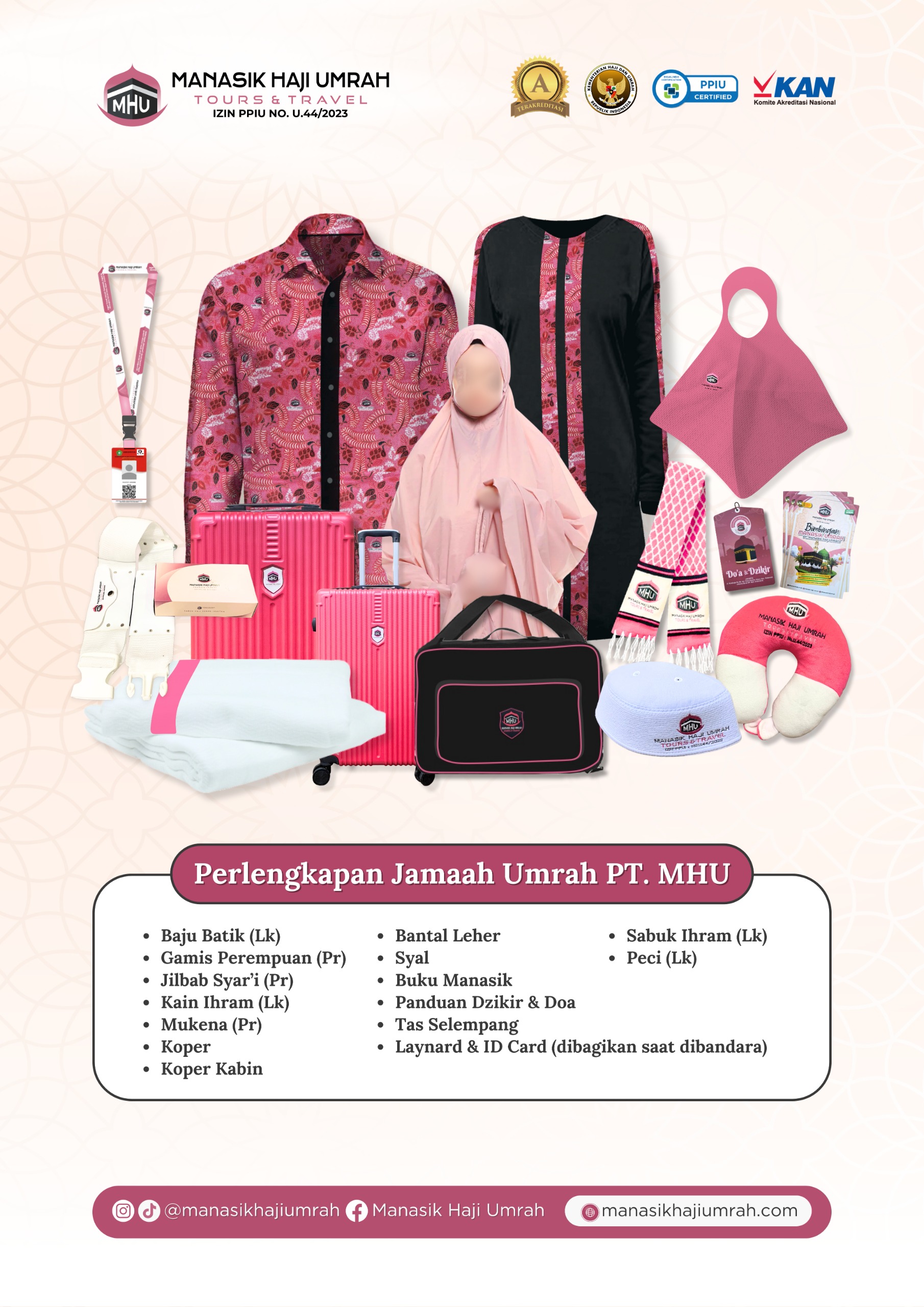 Perlengkapan Umroh Jamaah